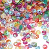 MECCANIXITY Loose Sequins 4MM Glitter Sequins 3000Pcs Cup Sequins Embroidery