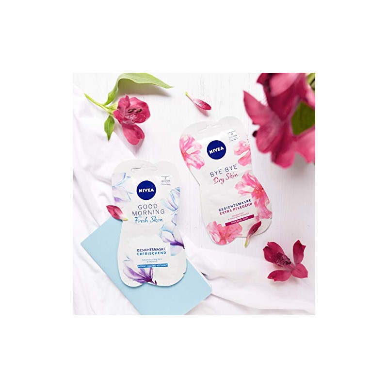 NIVEA Bye Bye Dry Skin Face Mask in 1 Pack