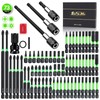 Magnetic Impact Rated Nut Driver with Screw Drill Bit Set,