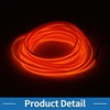 X AUTOHAUX 2m EL Wire Cable LED Glow String Light