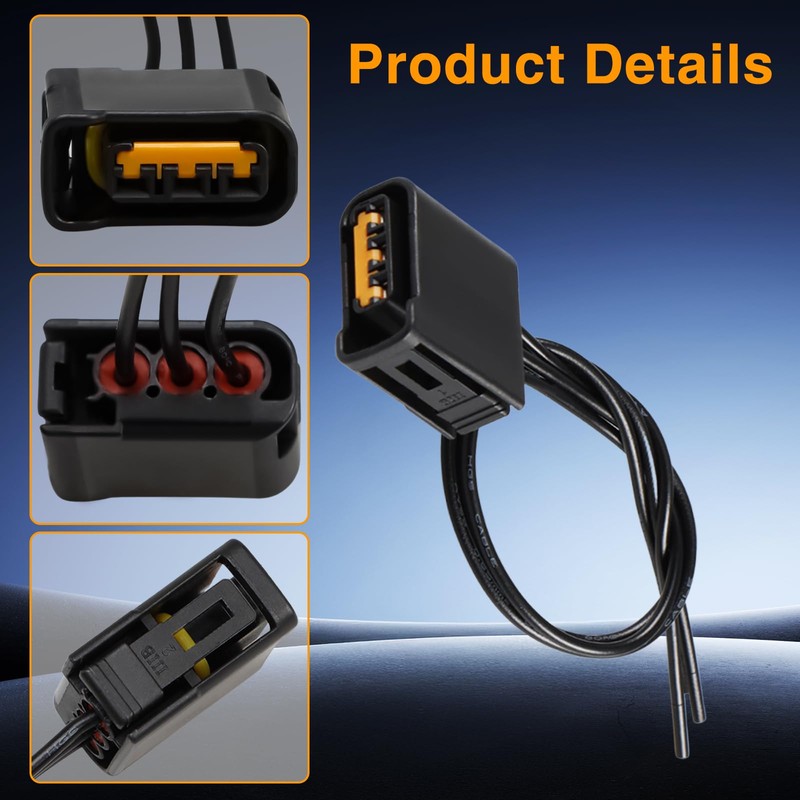 KPALAG 4PCS Ignition Coil Connector Plug with Wire Harness Repair