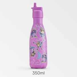 Chilly's Kids Original Bottles - 90% Stainless Steel - BPA-Free, Double Walled Vacuum Insulated Bottle - For Cold and Hot Drinks - 350ml - Crew