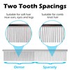 Dog Comb & Cat Comb, Stainless Steel Pet Comb, Gently