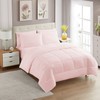Sweet Home Collection 7 Piece Comforter Set Bag Solid Color