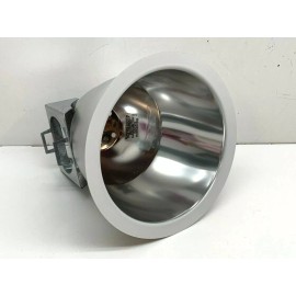 Lightolier 8031CCLW Recessed Horizontal Downlight 6" Reflector Trim White Flange