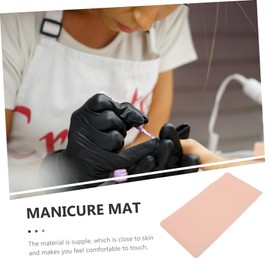 Outanaya Nail Art Mat Manicure Hand Pillow Nail Hand Rest Pad Comfortable Absorbent Material