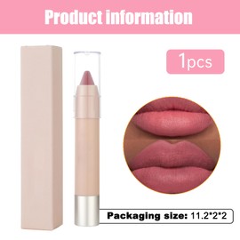 Moisturizing Lipstick Tinted Lip Balm - Hydrating Lip Crayon for Dry Lips & Blush - Lip Colour and Cheeks Makeup | 3g