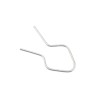 Plum Fittings T Post Clips EZ Twist Preformed Galvanized Steel