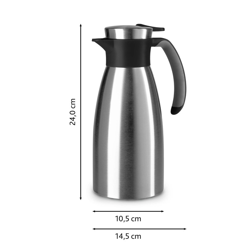 Emsa 515514 Soft Grip Insulating Jug , 1.0 L