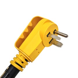 Parkworld NEMA 6-50 Plug Lighted with Handle Power Cord Set with STW 6AWG Cable (6FT)