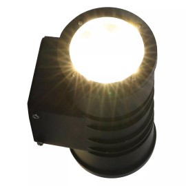 Zip-LED Up Down Cylinder Wall Light Vandal Resistant Polycarbonate Plastic, 12W