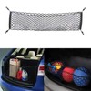 Floor Style Trunk Cargo Net ,Adjustable Elastic Heavy Duty Cargo