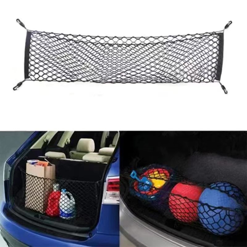 Floor Style Trunk Cargo Net ,Adjustable Elastic Heavy Duty Cargo