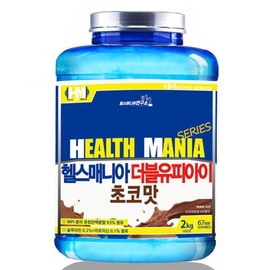 단백질 헬스보충제 헬스매니아 WPI 2kg 순수유청맛 Protein Health Supplement Healthmania WPI 2kg Pure Whey Flavor