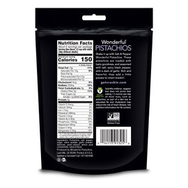 Wonderful Pistachios, Salt and Pepper Flavored Nuts, 7 Ounce Resealable Pouch