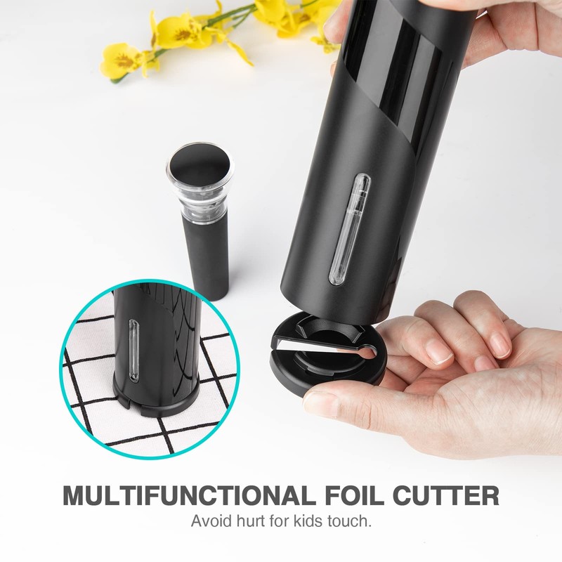 mafiti Wine Bottle Opener Stopper Electric Automatic Wine Corkscrew Christmas