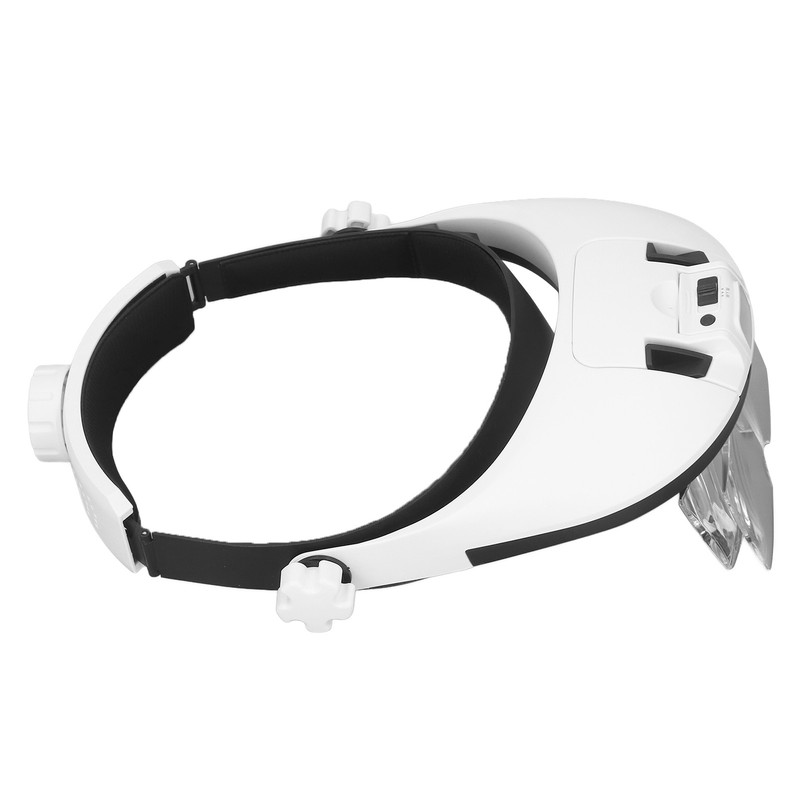 Head Magnifier Rechargeable Magnifying Glasses LED with 5pcs Eyeglass for