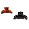 Mytoptrendz® 2 PCS Acrylic Hair Claw Clips Strong Hold Non