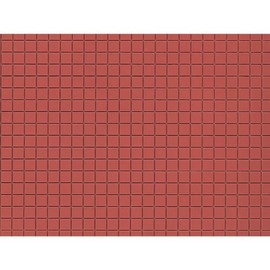 Auhagen 52422 Market Pavement Reddish Brown Modelling Kit