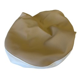 Honda Little Cab (C50) Special Design Seat Cover, Strong Rubber Type, Made in Japan (Thick Fabric) [Fabric Color: Beige, White Two-Tone Stitching, Transparent] Cover Type CHRIS-HCR1003-C330C20S0