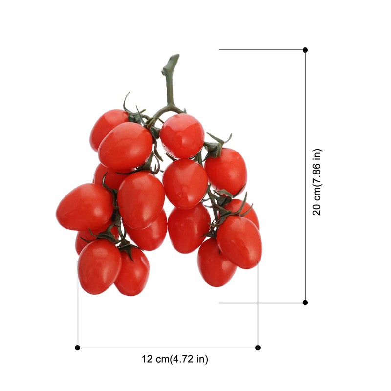 YARNOW 3 pieces Artificial realistic artificial photography props artificial cherry