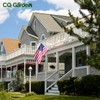 CQ Garden Flag Pole for Outside House, 6 FT Flag