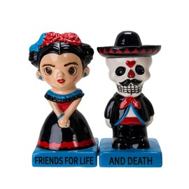 Pacific Giftware Día de Los Muertos Inspired Salt and Pepper Shakers