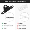 Fuyamp 6 Packs Metal Furniture Straps, Baby & Pet Proofing