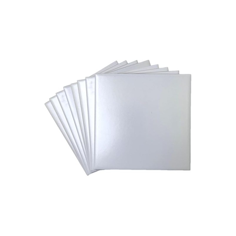 Tenedos 6x6 Matte White Ceramic Wall Tile – Square 6