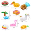 9 Pcs Pool Floaties Swim Accessories Set for Girl Dolls,