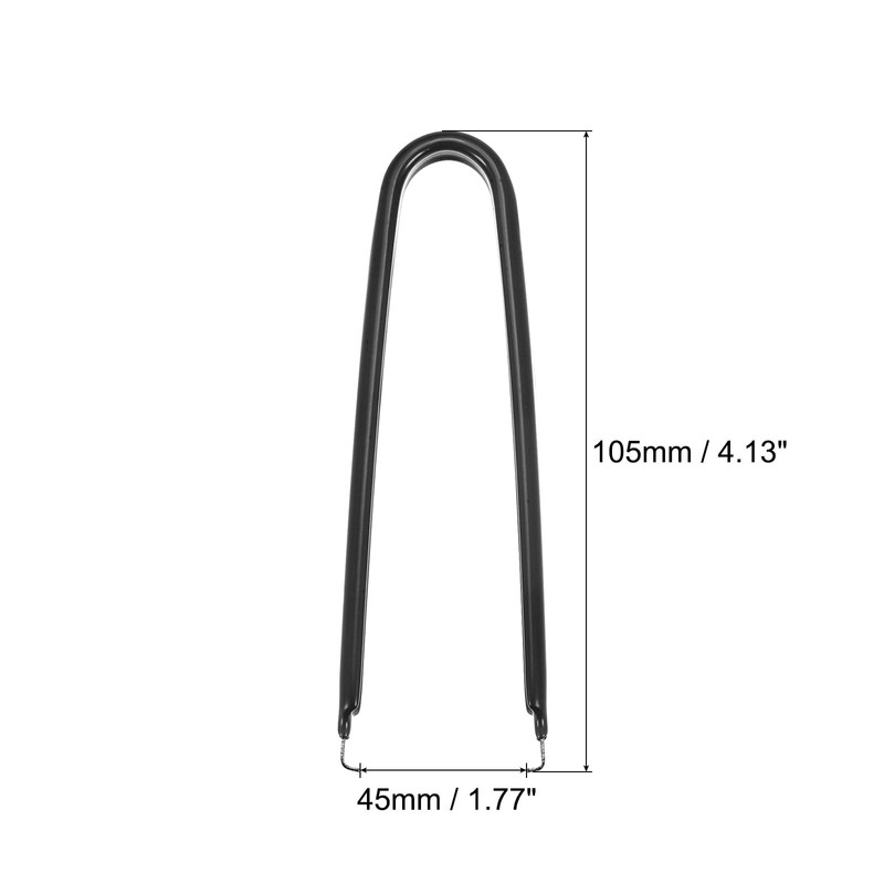 uxcell IC Puller Chip Extractor Stainless Steel with Insulated Vinyl