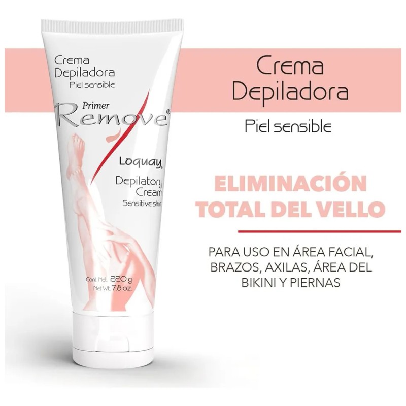Crema Depilatoria Remove Depilacion Zona Genital 220 Grs