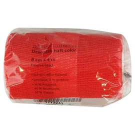 Dracoelfi Haft Colour Fixation Bandage 8 cm x 4 m Red