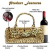 PRIMEWARE Cheetah Wine Clutch