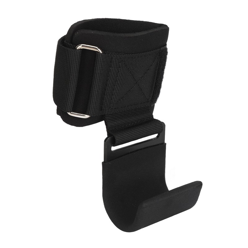 Weight Lifting Hooks Heavy Duty Lifting Wrist Strap Anti Slip