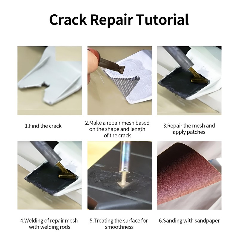 AIMALL 100W Plastic Welding Kit - Car Bumper and Surface