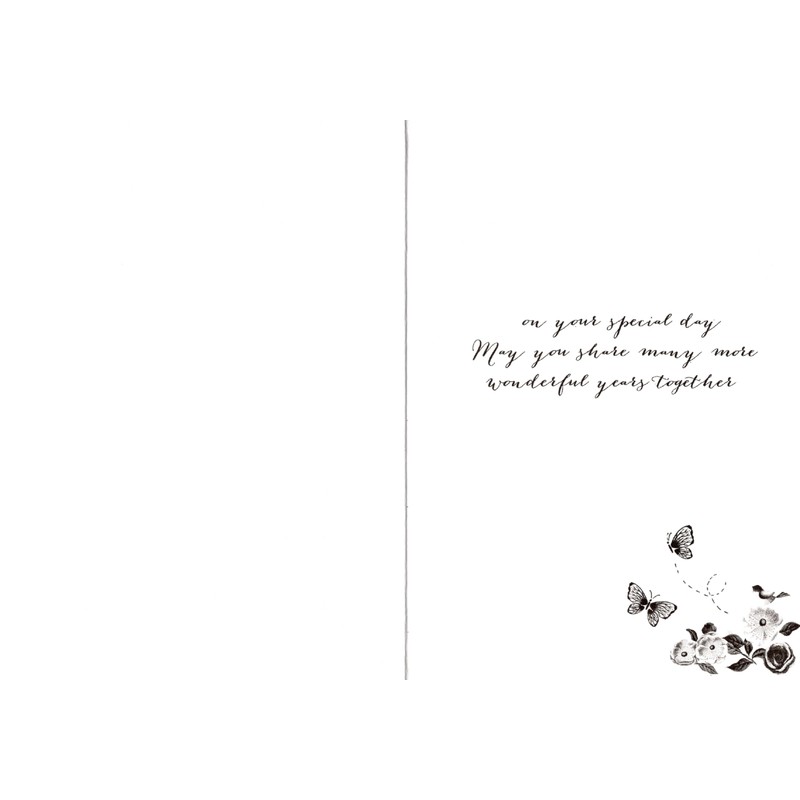 Just To Say On Your Anniversary Greeting Card Second Nature