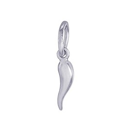 Sterling Silver Italian Horn Charm