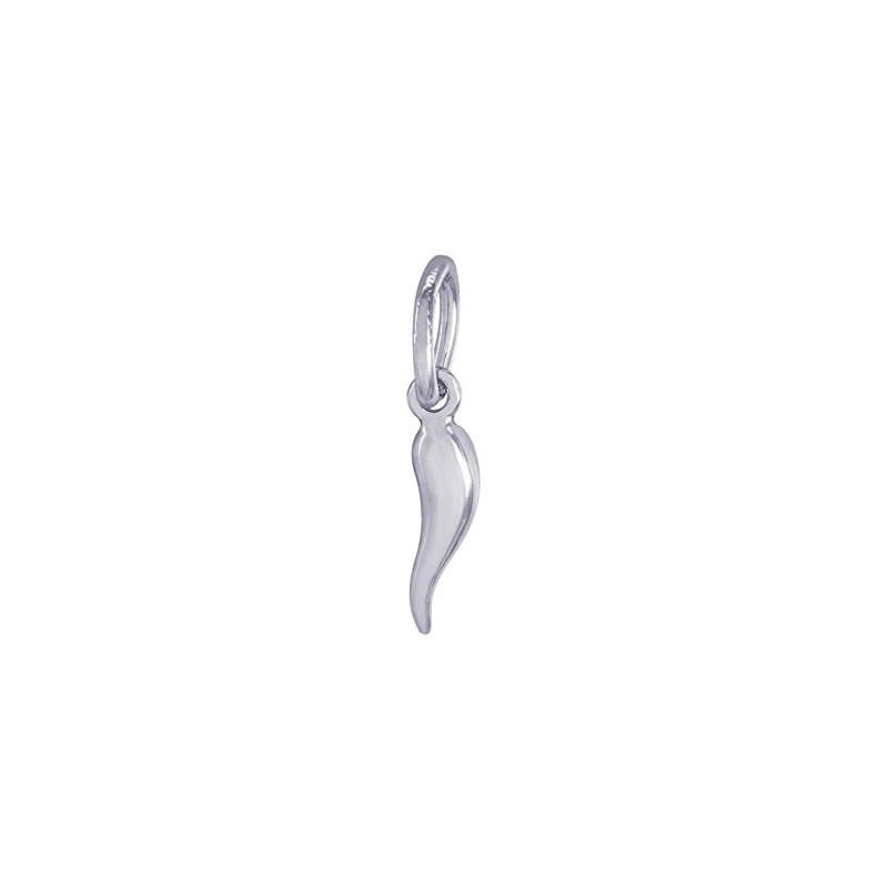 Sterling Silver Italian Horn Charm