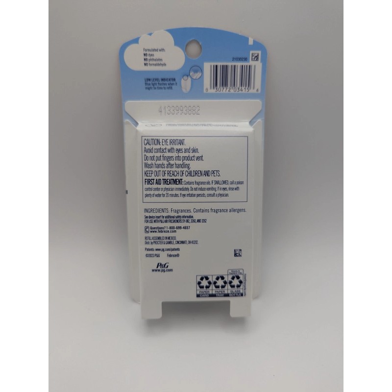 Febreze Plug Cranberry Crumble Refill 0.87 oz - Limited Edition