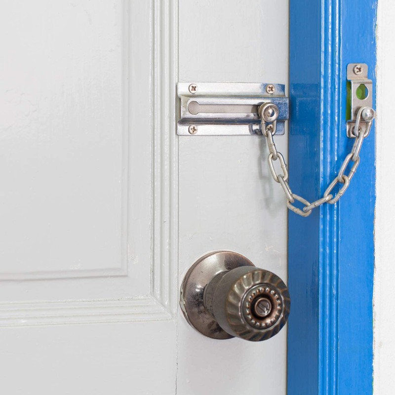 TERF® Heavy Duty Door Chain Polished Chrome Internal and External