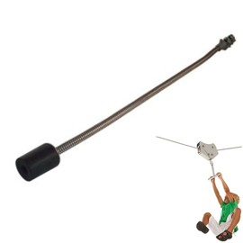 KBT Spiral Brake Spring for Cable Car 1.50 m Stainless Steel Cable Track Safety Brake Spring at Entry