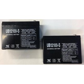 UPG 12V 10AH Electric Scooter Battery Schwinn Mongoose - 2 Pack