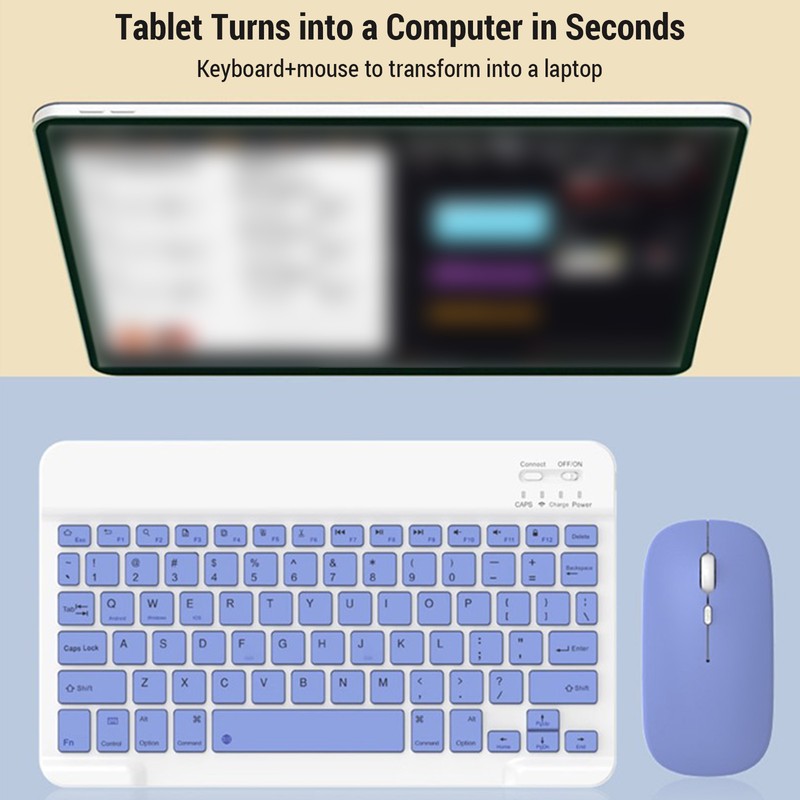 Tab S9 Series Tablet Protective Case + Keyboard ABS Keys