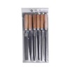 Bernstein 5-240 Set of 6 Files with Wooden Handle in