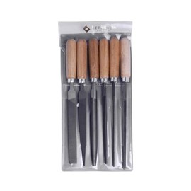 Bernstein 5-240 Set of 6 Files with Wooden Handle in Case