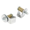 2PCS Door Striker Bolt Latch 38448 Metal Solid Construction Replacement