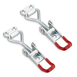 JUNKER M5 Tension Latches (Holding Force 165 kg) Galvanised Steel Adjustable Safety Lock Set of 2