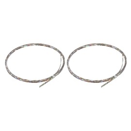 sourcing map 2 Pcs Plastic Binding Purfling Strip 1650x4x1.5mm Guitar Binding Edge Trim for Acoustic Classical Guitar Parts Accessories Blue