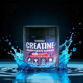 Creatine Monohydrate Gummies – 5000mg per 4 Tablets, Blueberry Flavor, Muscle Support & Energy Boost, Fitness & Daily Wellness Supplement